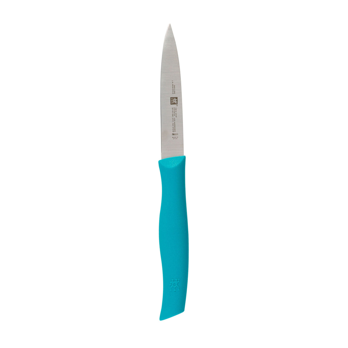 Couteau d'office ZWILLING TWIN Grip 3 pouces, bleu