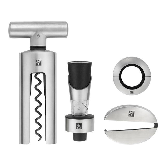 ZWILLING Sommelier 4 Piece Sommelier Set, Silver