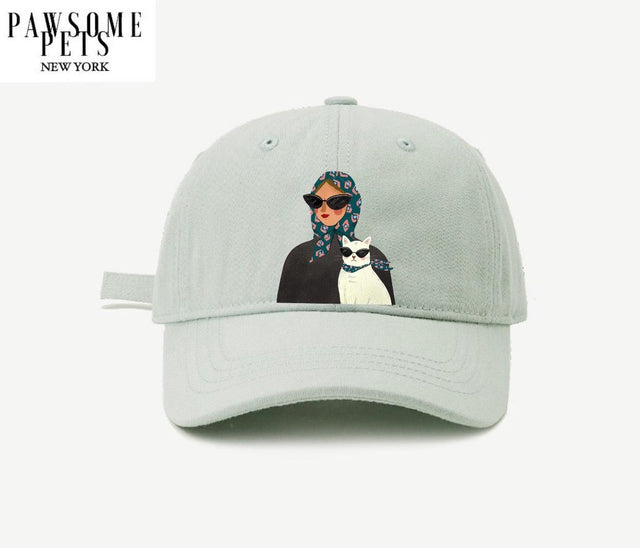 CASQUETTE MAMAN CHAT - LA MODE AVEC LES CHATS
