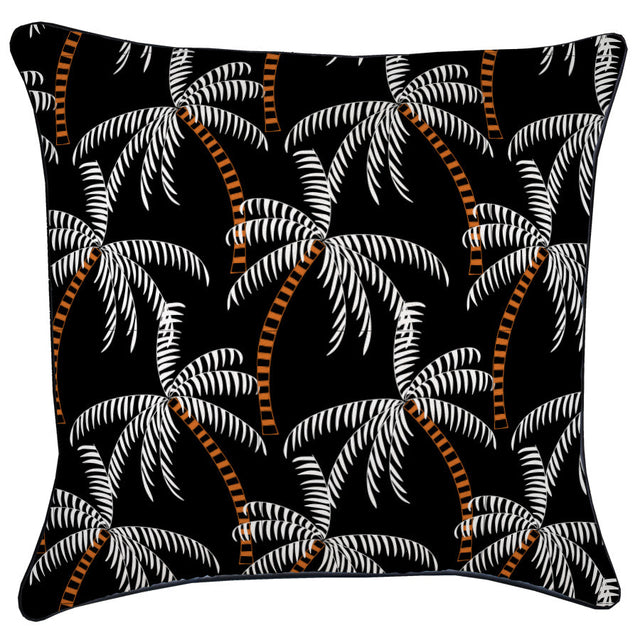 Cushion Cover-With Black Piping-Tavarua-60cm x 60cm