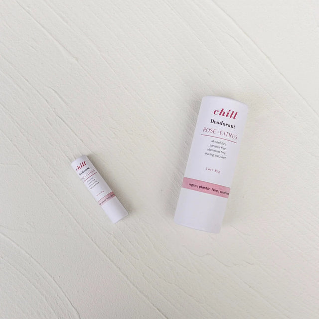 Déodorant stick naturel - Rose & Agrumes