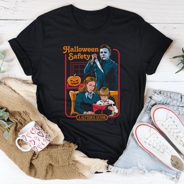 T-shirt de sécurité d'Halloween