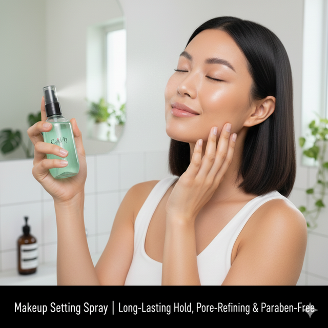 Spray fixateur de maquillage | Tenue longue durée, affine les pores et sans parabène