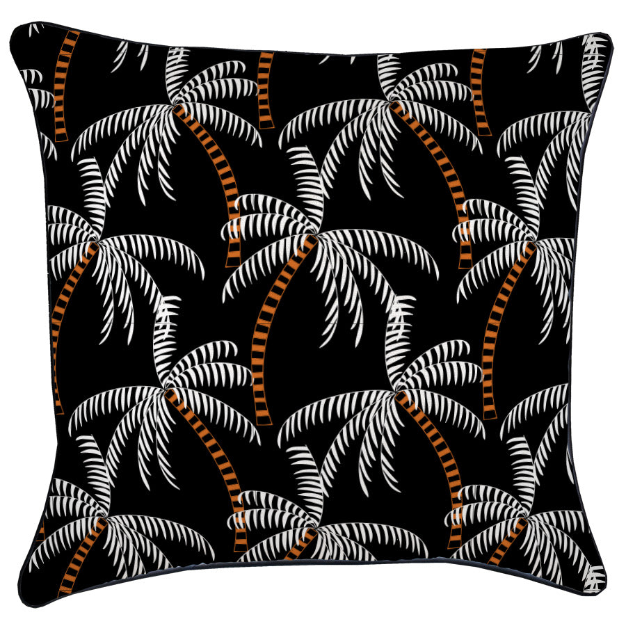 Housse de coussin - Avec passepoil noir - Tavarua - 60 cm x 60 cm