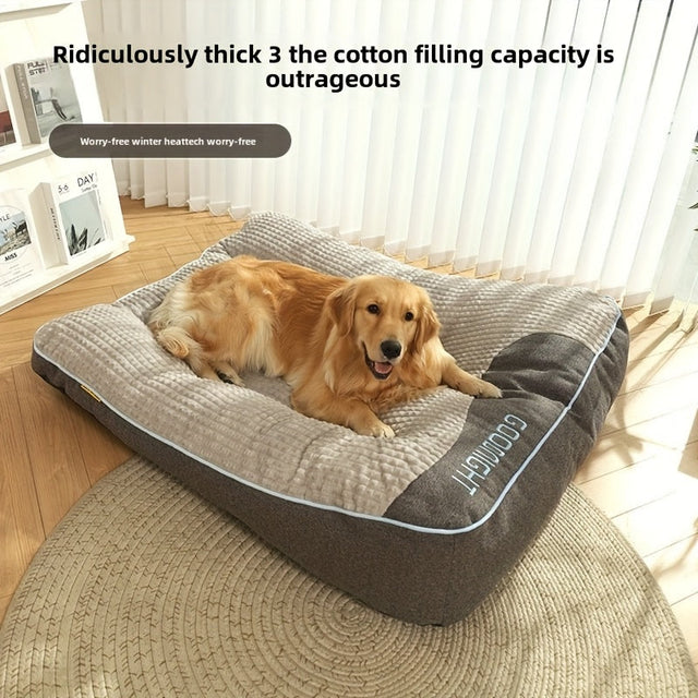 Canapé-lit pour chiens de taille moyenne à grande